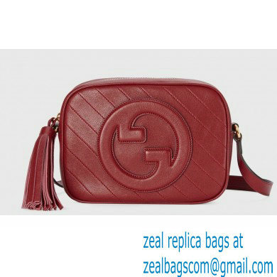 Gucci Blondie small shoulder bag 742360 Red 2023