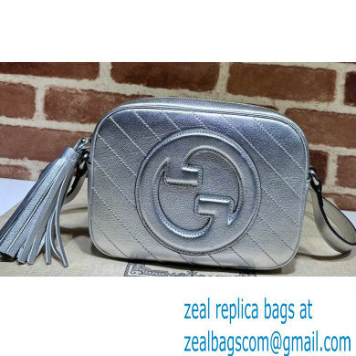 Gucci Blondie small shoulder bag 742360 Silver 2023