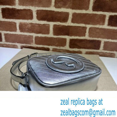 Gucci Blondie small shoulder bag 742360 Silver 2023