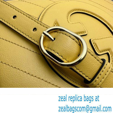 Gucci Blondie small shoulder bag 742360 Yellow 2023