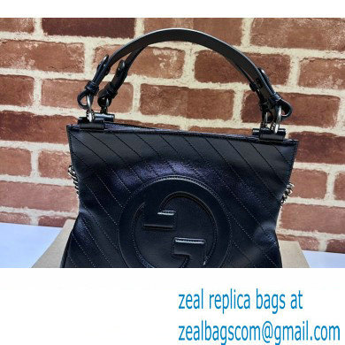 Gucci Blondie small tote bag 751518 Black 2023 - Click Image to Close