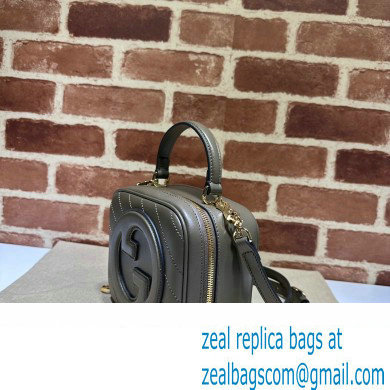 Gucci Blondie top handle bag 744434 Etoupe 2023