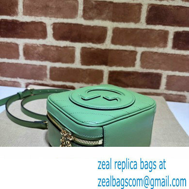 Gucci Blondie top handle bag 744434 Light Green 2023