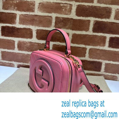 Gucci Blondie top handle bag 744434 Pink 2023 - Click Image to Close