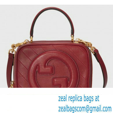 Gucci Blondie top handle bag 744434 Red 2023