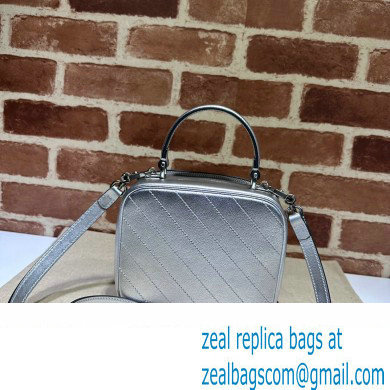 Gucci Blondie top handle bag 744434 Silver 2023 - Click Image to Close