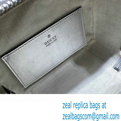 Gucci Blondie top handle bag 744434 Silver 2023