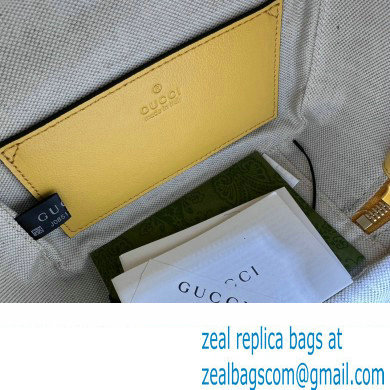 Gucci Blondie top handle bag 744434 Yellow 2023 - Click Image to Close