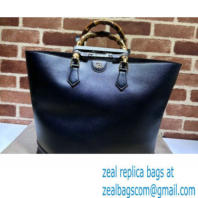 Gucci Diana large tote bag 746270 Black 2023