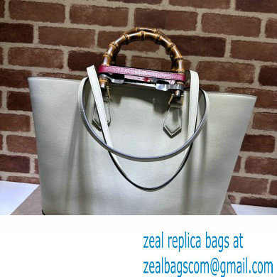 Gucci Diana large tote bag 746270 White 2023