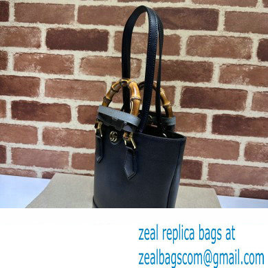 Gucci Diana small tote bag 750396 Black 2023