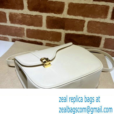 Gucci Equestrian inspired shoulder bag 740988 White 2023 - Click Image to Close