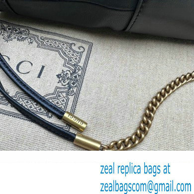Gucci GG Marmont mini bucket bag 746433 Black 2023 - Click Image to Close