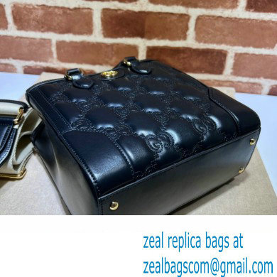 Gucci GG Matelasse mini top handle bag 728309 Black 2023