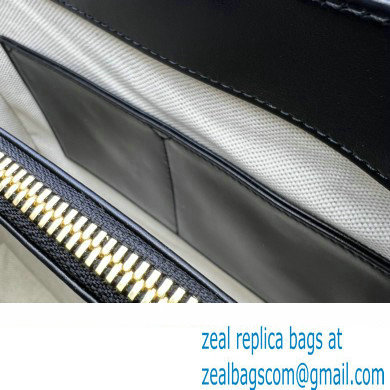 Gucci GG Matelasse mini top handle bag 728309 Black 2023 - Click Image to Close
