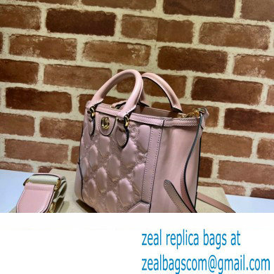 Gucci GG Matelasse mini top handle bag 728309 Pink 2023