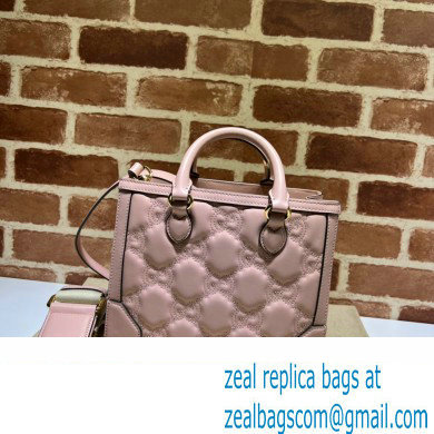 Gucci GG Matelasse mini top handle bag 728309 Pink 2023