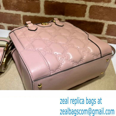 Gucci GG Matelasse mini top handle bag 728309 Pink 2023