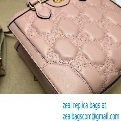 Gucci GG Matelasse mini top handle bag 728309 Pink 2023