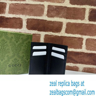 Gucci Jumbo GG card case 739478 Black 2023