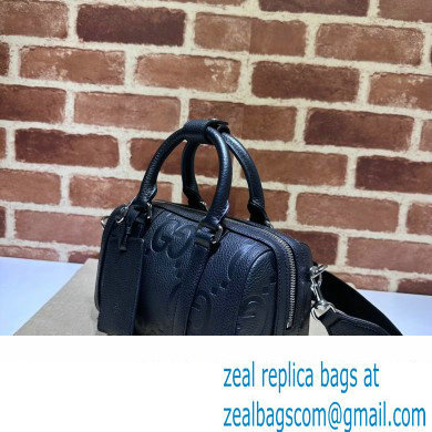 Gucci Jumbo GG mini duffle bag 725292 Black 2023