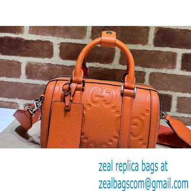 Gucci Jumbo GG mini duffle bag 725292 Orange 2023