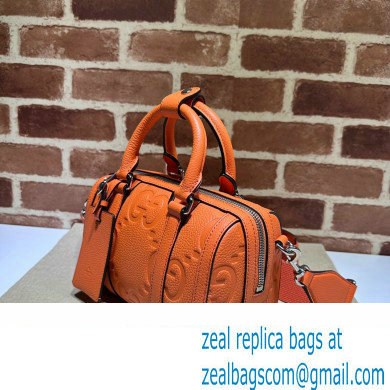 Gucci Jumbo GG mini duffle bag 725292 Orange 2023