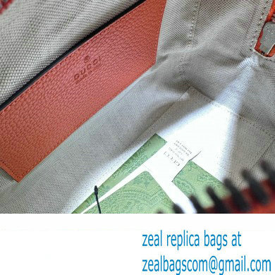 Gucci Jumbo GG mini duffle bag 725292 Orange 2023