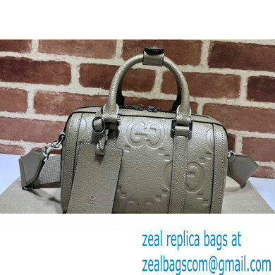 Gucci Jumbo GG mini duffle bag 725292 Taupe 2023