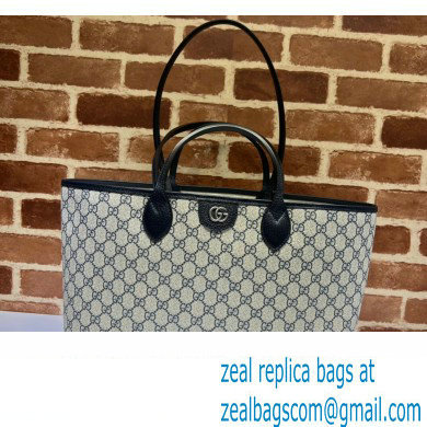 Gucci Ophidia medium tote bag 739730 GG Supreme canvas Black 2023 - Click Image to Close