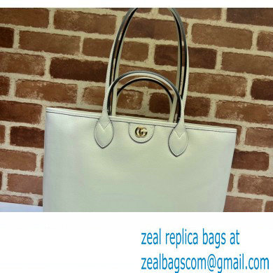 Gucci Ophidia medium tote bag 739730 Leather White 2023