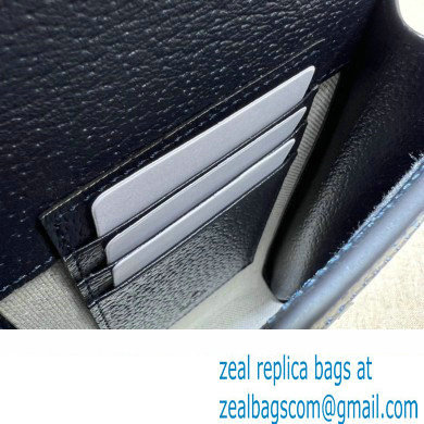 Gucci Ophidia mini bag and detachable wallet 699173 Blue 2023