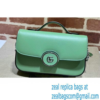 Gucci Petite GG mini shoulder bag 739722 Light Green 2023