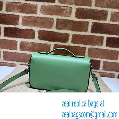 Gucci Petite GG mini shoulder bag 739722 Light Green 2023