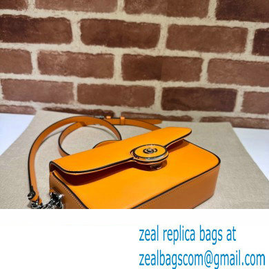 Gucci Petite GG mini shoulder bag 739722 Orange 2023 - Click Image to Close