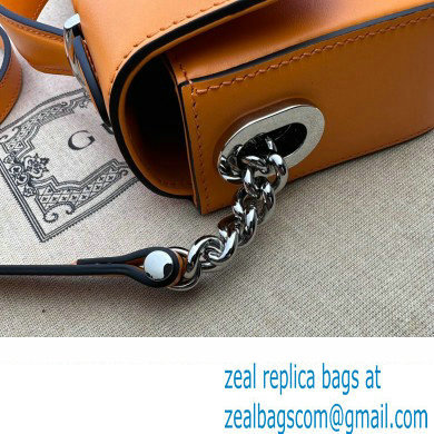 Gucci Petite GG mini shoulder bag 739722 Orange 2023