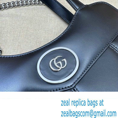 Gucci Petite GG small tote bag 745918 Leather Black 2023