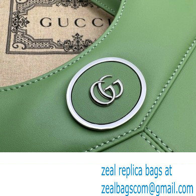 Gucci Petite GG small tote bag 745918 Leather Green 2023