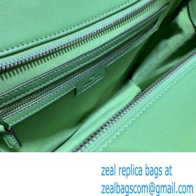 Gucci Petite GG small tote bag 745918 Leather Green 2023
