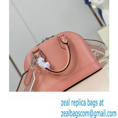 LOUIS VUITTON ALMA BB BAG IN EPI LEATHER M21682 Rose Trianon Pink 2023 - Click Image to Close