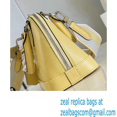 LOUIS VUITTON ALMA BB BAG IN EPI LEATHER M22213 Jaune Plume Yellow 2023 - Click Image to Close