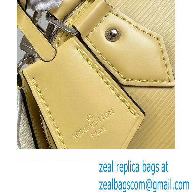 LOUIS VUITTON ALMA BB BAG IN EPI LEATHER M22213 Jaune Plume Yellow 2023 - Click Image to Close