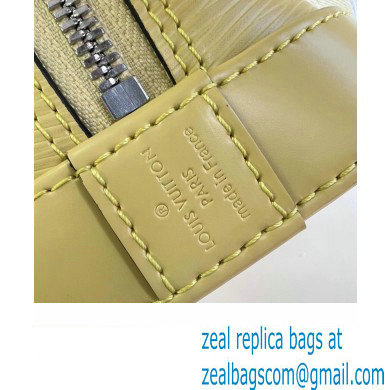 LOUIS VUITTON ALMA BB BAG IN EPI LEATHER M22213 Jaune Plume Yellow 2023 - Click Image to Close