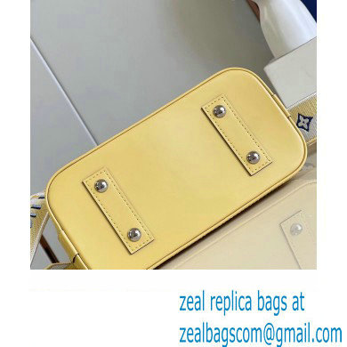 LOUIS VUITTON ALMA BB BAG IN EPI LEATHER M22213 Jaune Plume Yellow 2023 - Click Image to Close