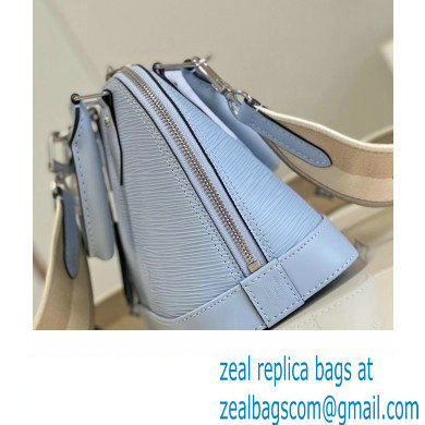 LOUIS VUITTON ALMA BB BAG IN EPI LEATHER M22357 Cloud Blue 2023 - Click Image to Close