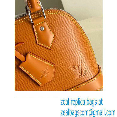 LOUIS VUITTON ALMA BB BAG IN EPI LEATHER M57540 Honey Gold 2023