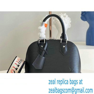 LOUIS VUITTON ALMA BB BAG IN EPI LEATHER M59217 Black 2023