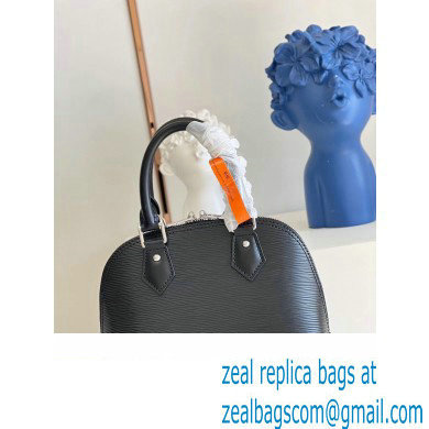 LOUIS VUITTON ALMA BB BAG IN EPI LEATHER M59217 Black 2023