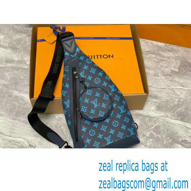 LOUIS VUITTON Duo Slingbag M46562 BLUE 2023