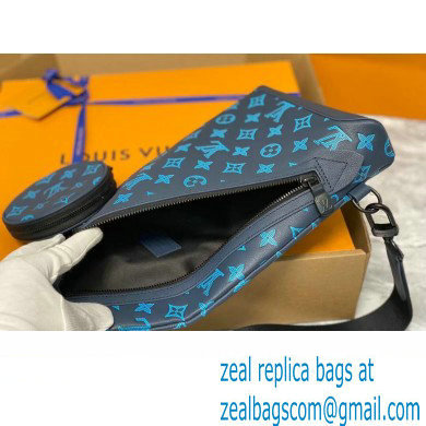 LOUIS VUITTON Duo Slingbag M46562 BLUE 2023 - Click Image to Close